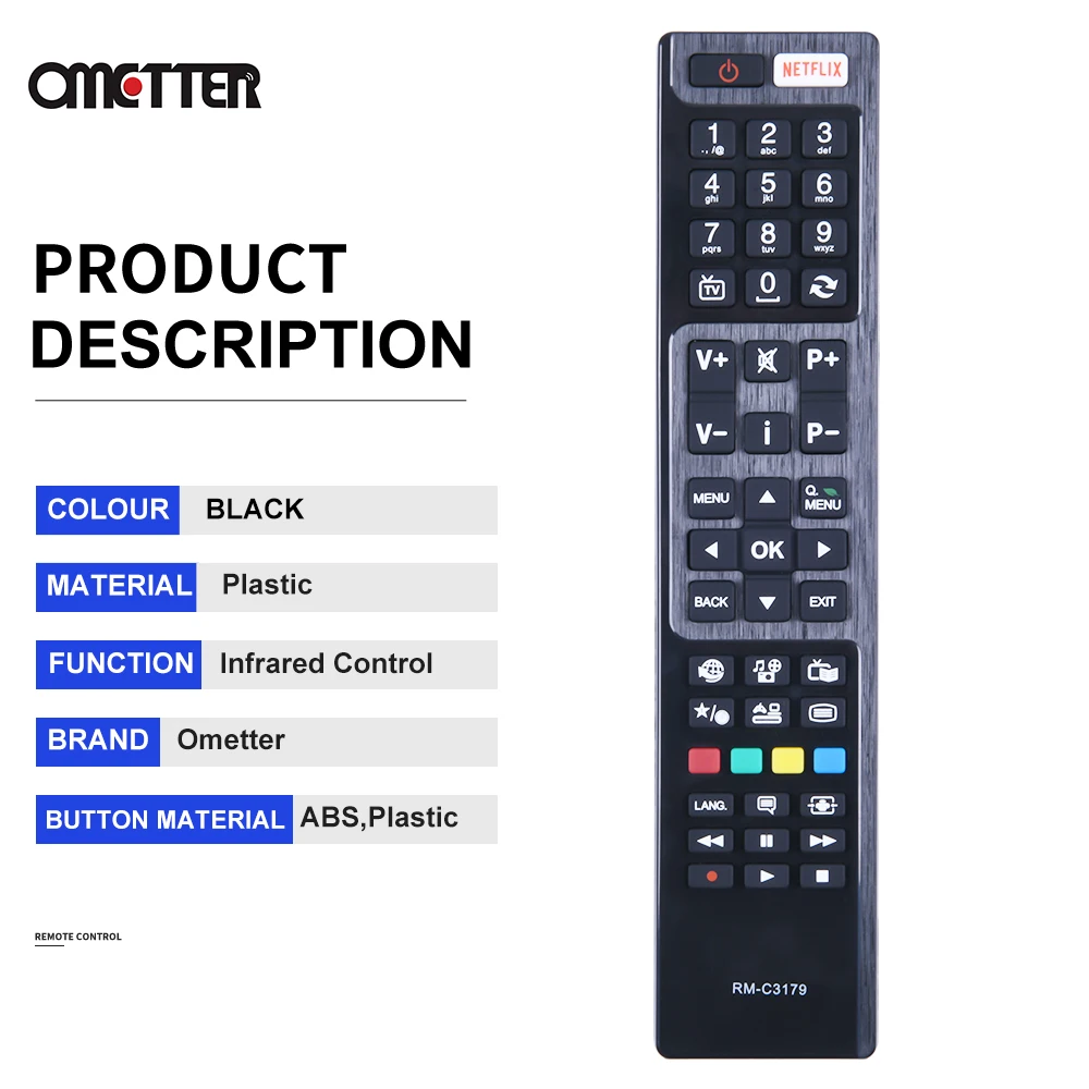 RM-C3179 for JVC Remote Control TV RM-C3090 LT-40C755 LT-50C750 LT-32C655 LT-32VH53A LT32VH53A LT-48VU83A LT-40VF53A LT-65VU83A