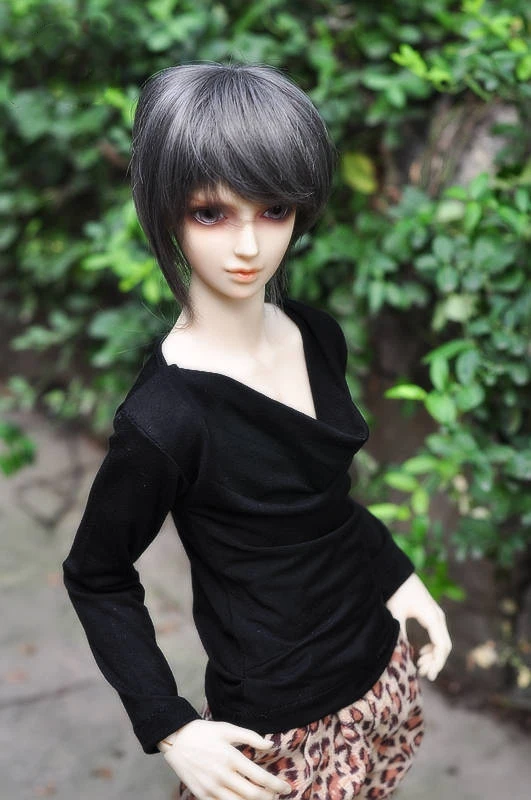 1/4 1/3 scale BJD clothes black Top Sweater for BJD/SD MSD SD13 SD17 SSDF ID72 HID strong Uncle doll accessories C0115