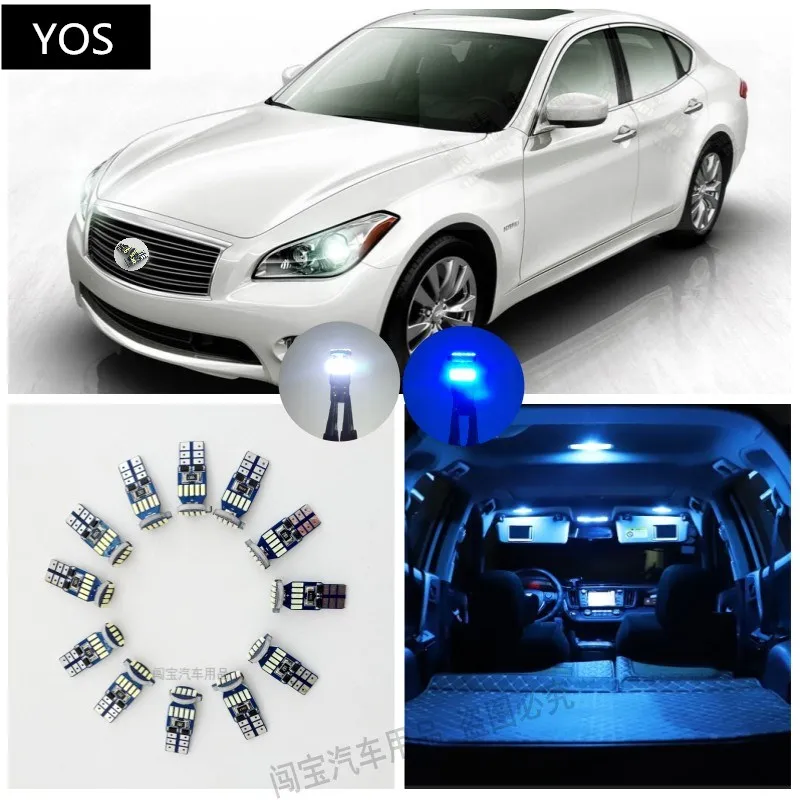 

FOR Infiniti M25 M35 m37 56 2007-2013 interior reading light LED lighting car ceiling light atmosphere light modification