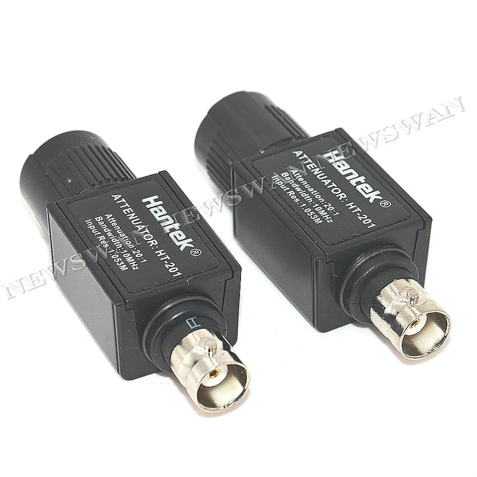 2pcs/lot Hantek Attenuator 1008C Oscilloscope Signal Passive Attenuator HT201 20:1 Passive Attenuator 300V Max For Pico