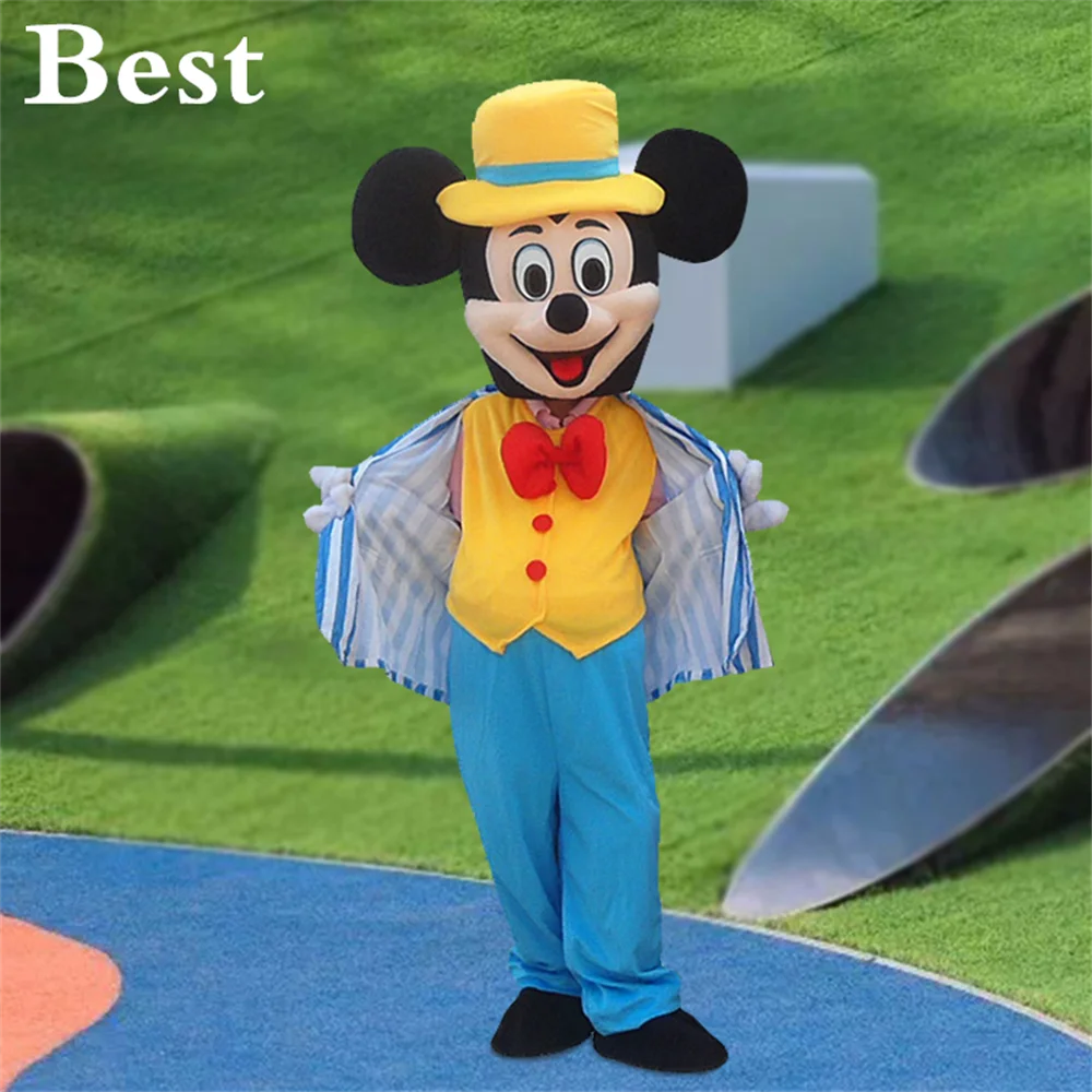 Mascot Mickey Mouse Minnie Mouse Winnie Hoop Mascot Costume Disney Cartoon Movie Characters Stage Props Adult Mascots Cosplay