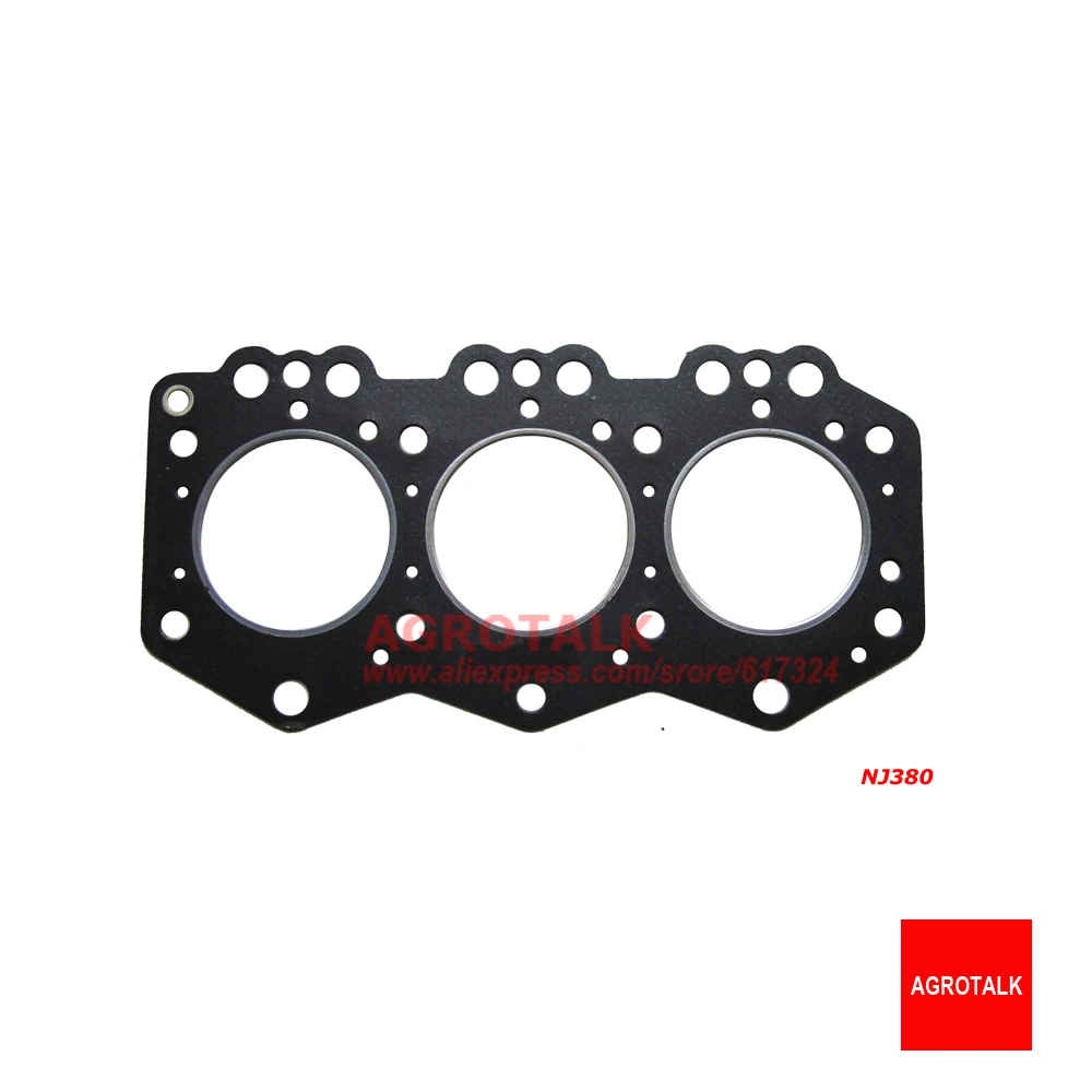 Juego de juntas que incluye junta de culata para tractor Fengshou Lenar LE254 FS250 con motor NJ380 / NJ385, número de pieza: