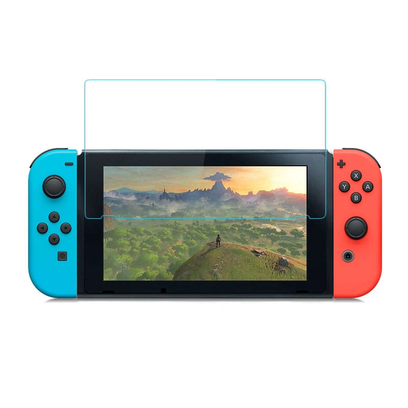 9H Hardness Premium Tempered Glass For Switch NS 2107 HD Clear Screen Protect For Switch Tempered Glass Games & Accessories