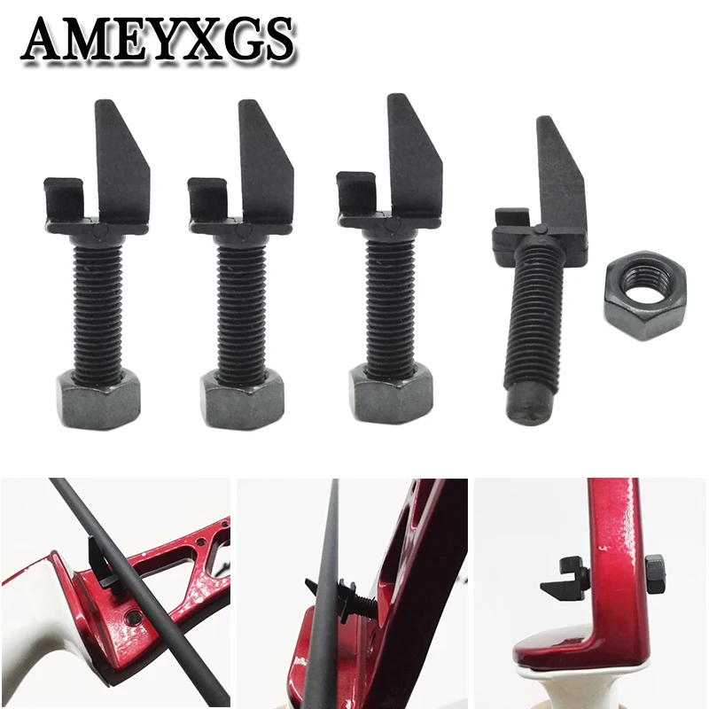 6pc Archery Center Arrow Rest Recurve Compound Bow Black Plastic Archery Arrow Rest Hunting Shooting Bow And Arrow Arressroies