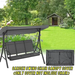 Waterproof Canopi UV Resist Wind Proof Swing Canopy Garden Chair Tent Porch Top Cover Swing Roof Outdoor Garden Swing Roof