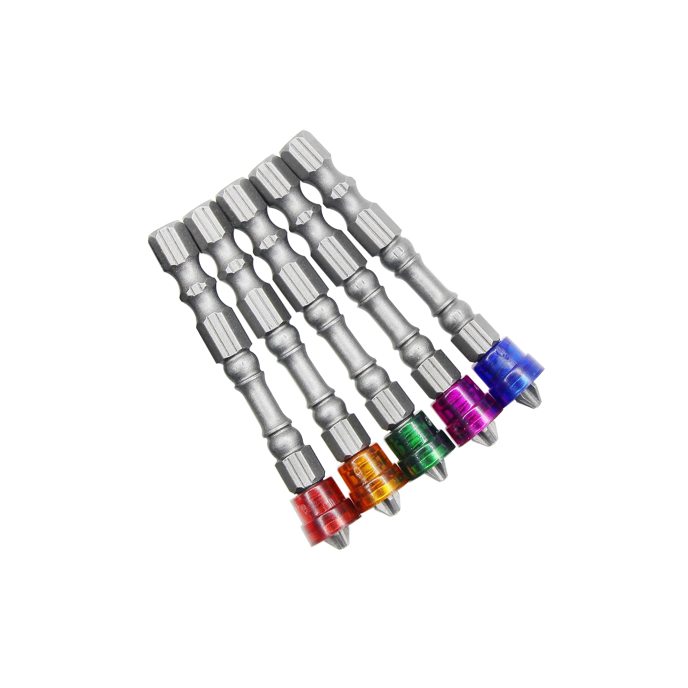 S2 Alloy PH2 Single Head Magnetic Screwdriver Bits Anti-Slip 1/4 Inch Hex Shank Drywall Electric Screwdriver Set