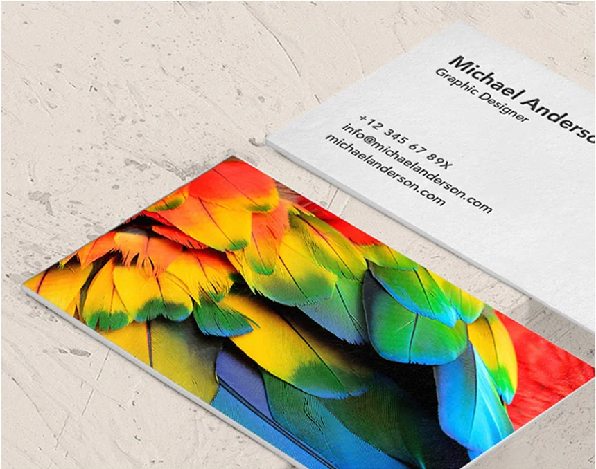 High-grade Full-color Double-sided Printing Business Card 300GMG Paper