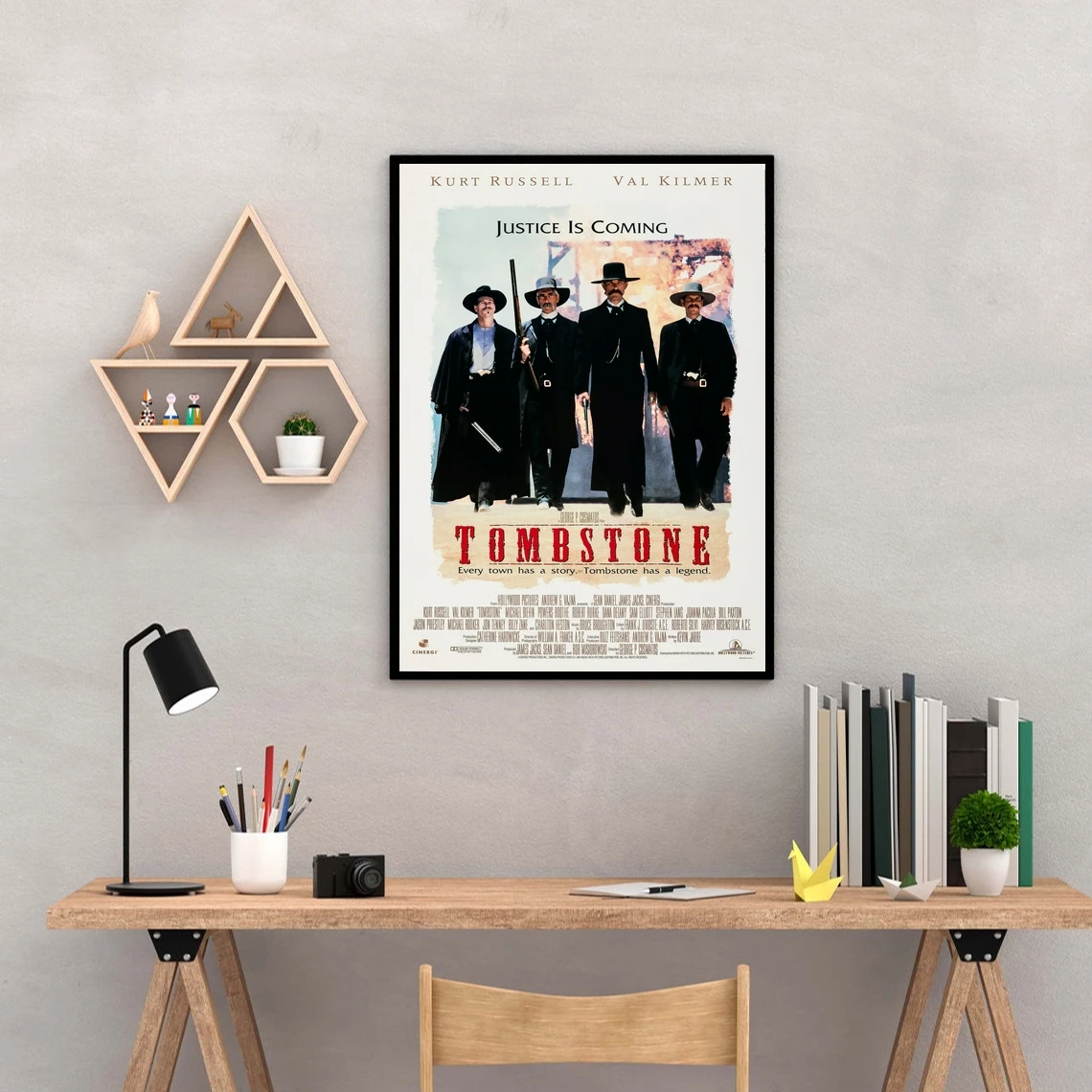 Tombstone Movie Poster Canvas Art Print Home Decoration Wall Painting ( No Frame )