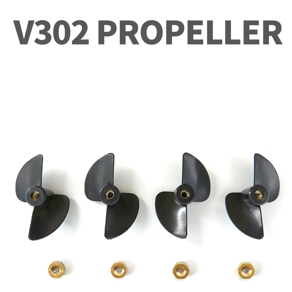 Free Shipping Flytec V002-02 Propeller Set Spare Parts for V002 RC Crocodile Boat