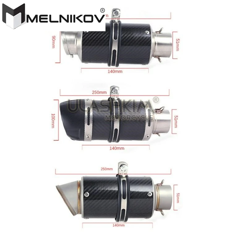 Motorcycle Exhaust Middle Escape Escape Slip On For Suzuki GSX-R 1000 K5 K6 2005 - 2006 GSXR1000 GSX R1000 GSXR 1000 Exhaust