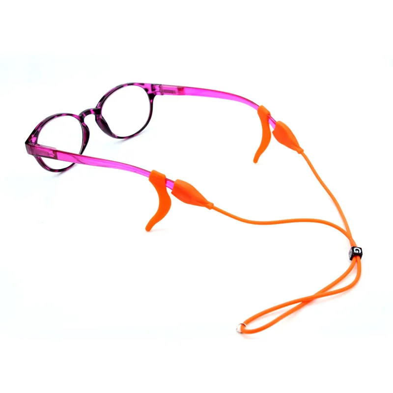 12Colors Silicone Children Glasses Chains Eyeglasses Glasses Sunglasses Strap Sport Band Cord Holder For Kids And Adult