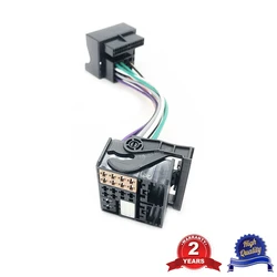 For Volkswagen VW 2003-2015 ISO Upgrade Radio Adapter Wire Harness Cable Plug RCD330 RCD330G PQ To MQB Install