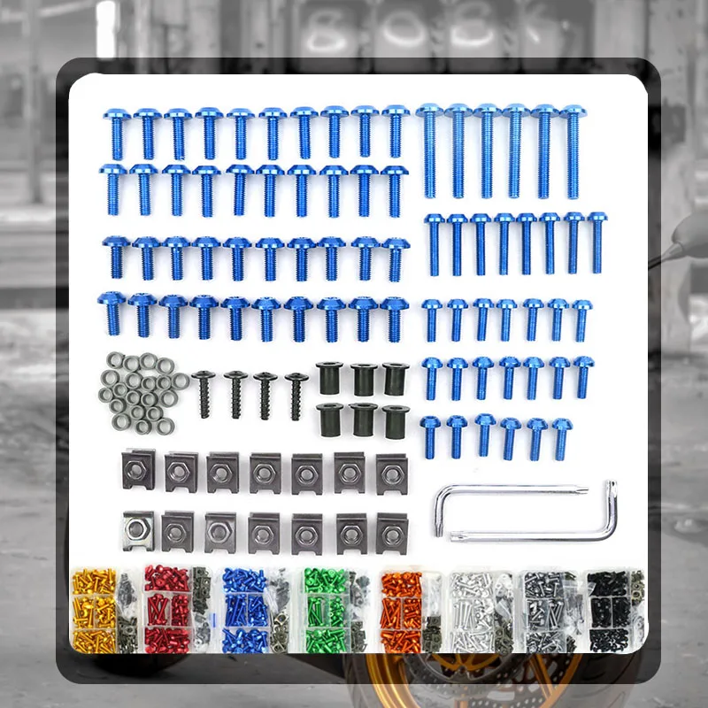 

Для Ducati MONSTER 696 821 620 796 797 749 1098S MONSTER 821 HYPERMOTARD комплект болтов обтекателя мотоцикла кузов винты гайки