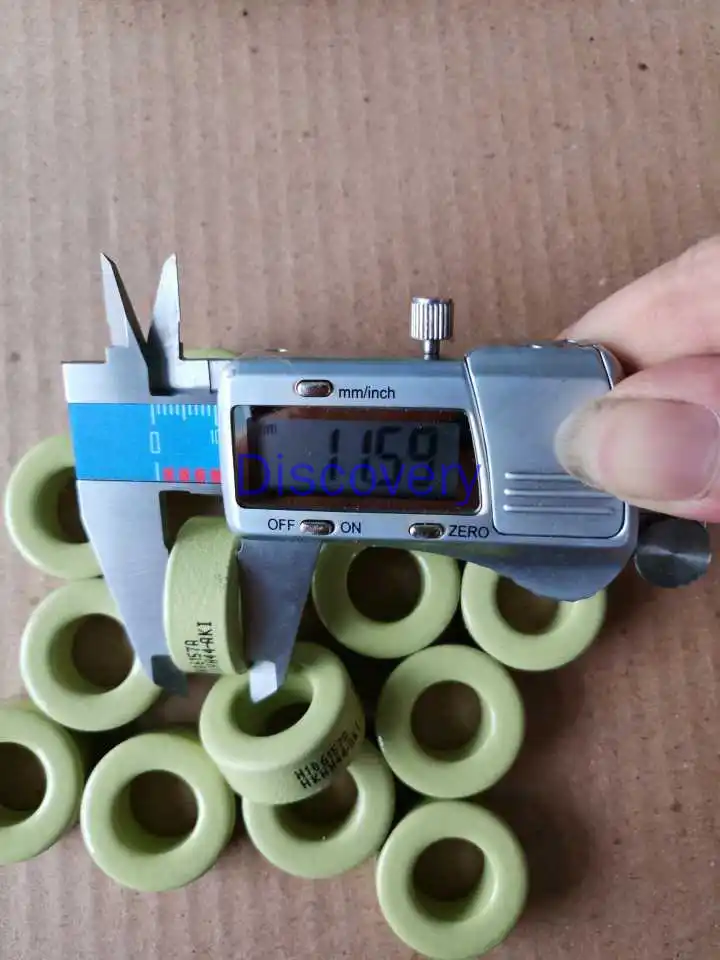 Импортное магнитное кольцо с высоким магнитным флюсом из железа и никеля, магнитное кольцо с магнитной проницаемостью H106157AImported C из железа ...