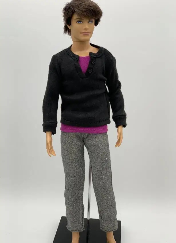 Brand New good quality doll clothes tshirt and pant trousers COATS suits for kem dolls BBA201201