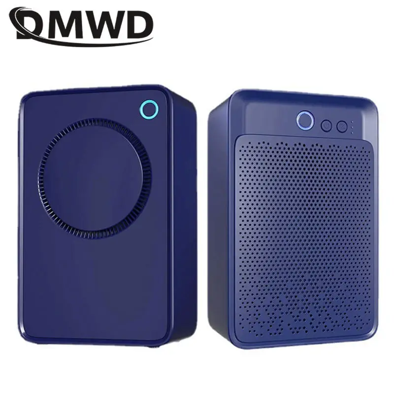 DMWD 900ml Electric Dehumidifier For Home Low Energy Consumption Mute Moisture Absorber Mini Air Dryer Moistureproof Dry Clothes