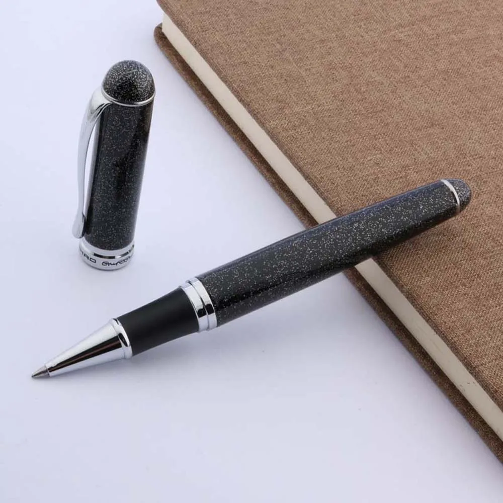 1Pc High Quality Jinhao 750 Pearl White Rose Golden Black Shinny Silver Clip Metal Rollerball Pen