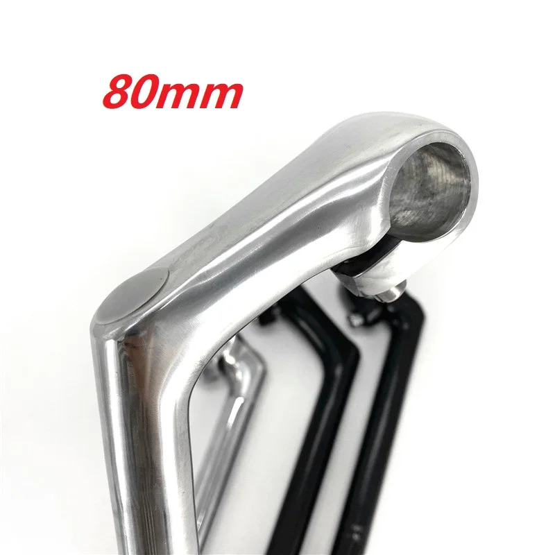 BMX Kids Bike Retro City Bicycle Stem 25.4mm Handlebar 22.2mm Fork Aluminum Alloy City Comfort Bike Stem Post