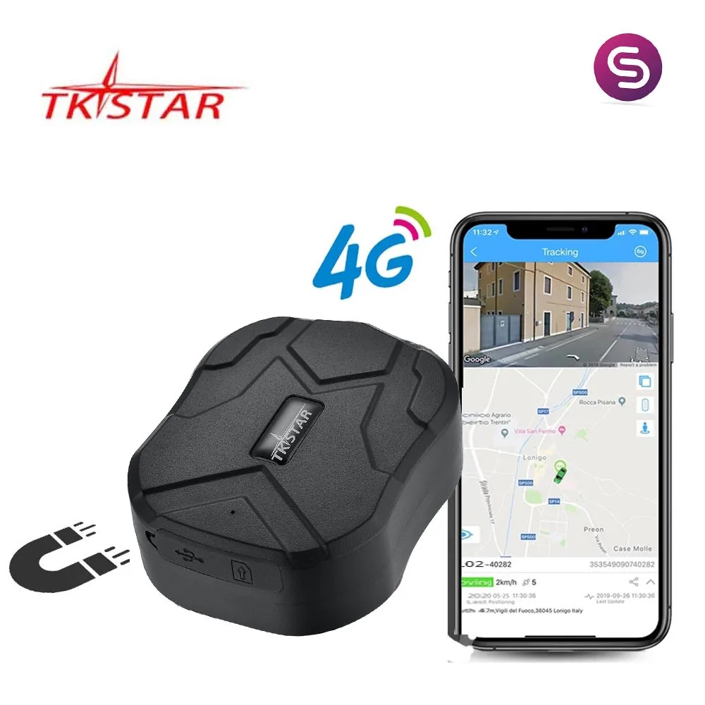 4G LTE GPS Tracker Car 150 Day Standby TKSTAR TK905B GPS Locator Waterproof  Auto Magnet Voice Monitor Free Web APP PK TK915