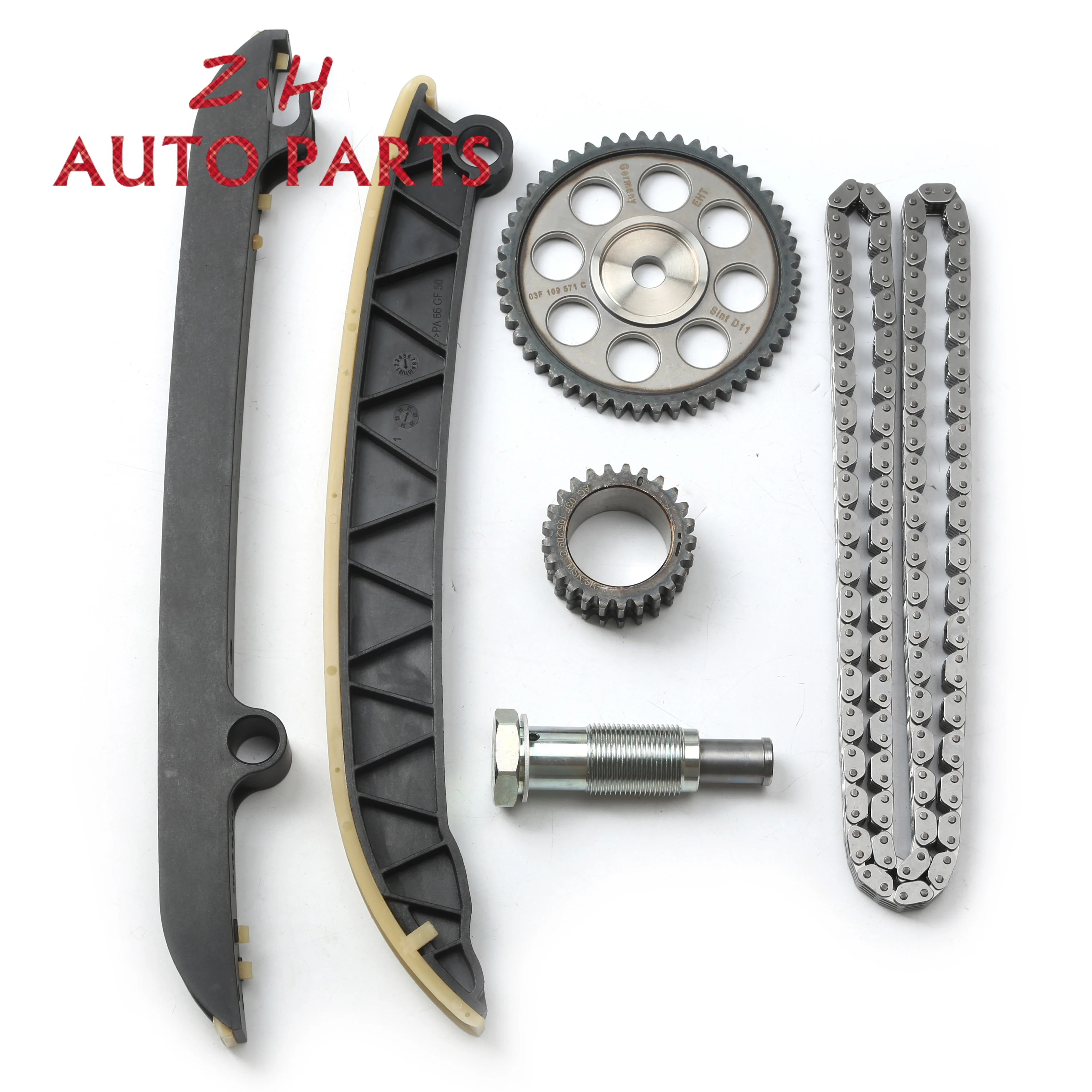 Timing Chain Rail Guide Kit For VW Beetle 1.2 TSI Caddy Jetta Audi A1 Skoda Octavia Yeti Seat Leon 03F109509C 03F198229A