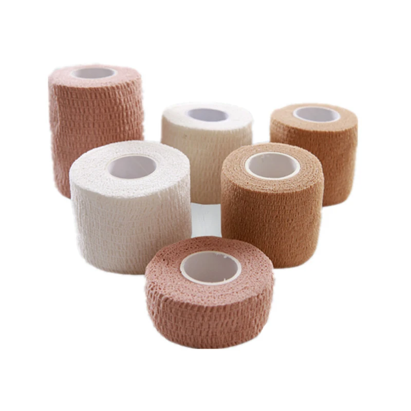 Colorful Sport Self Adhesive Elastic Bandage Wrap Tape 4.5m Elastoplast For Knee Support Pads Finger Ankle Palm Shoulder