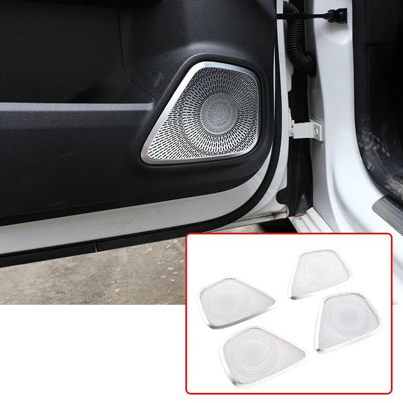 

Car Aluminum Alloy Door Speaker Cover Panel Trim Accessories For Mercedes Benz B GLB Class W247 X247 2019-2020