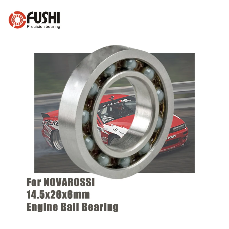 PX26145EC 14.5*26*6 mm Engine Ceramic Ball Bearing 1PC ABEC-3 C3 Clearance T46 Bearings For NOVAROSSI BONITO 21-7XLBS 16002