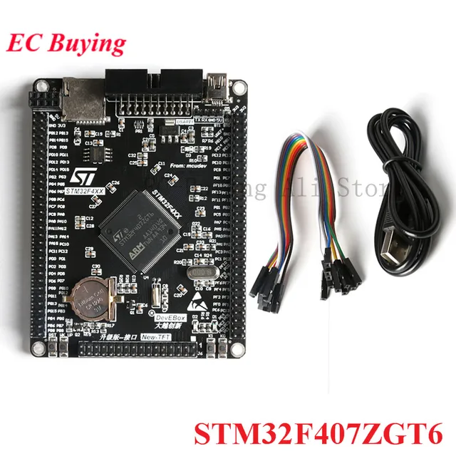 STM32F407ZGT6 płytka rozwojowa Chip STM32 F407ZGT6 Cortex-M4 STM32F4 STM32F407 rdzeń ARM płyta demonstracyjna mikrokontroler Cortex M4