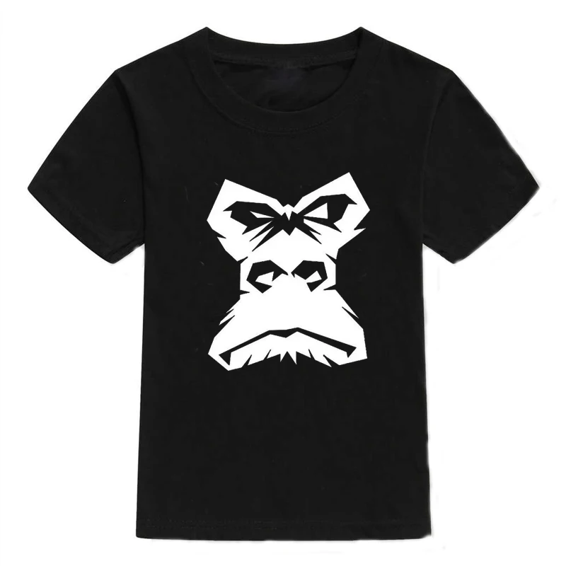 T-shirt imprimé à manches courtes pour enfants, pur coton, vêtements décontractés, haute qualité, mode, garçons, filles, 18M à 10 ans, nouveau