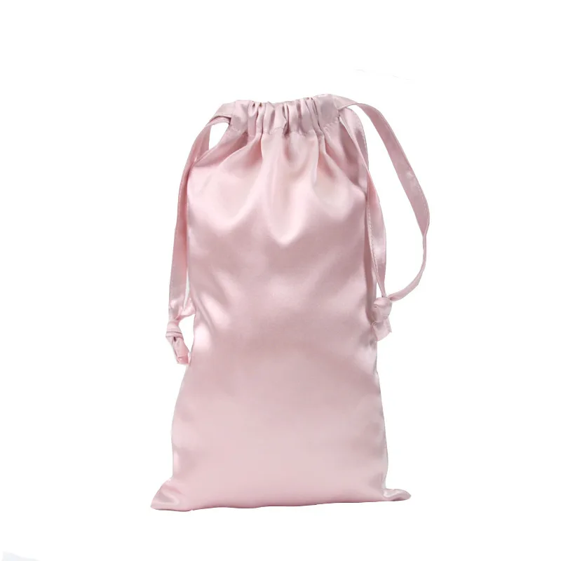 40pcs custom size 10*15cm satin drawstring bags in four colors, 10pcs each color gift pouch jewelry bag shipping by ePacket