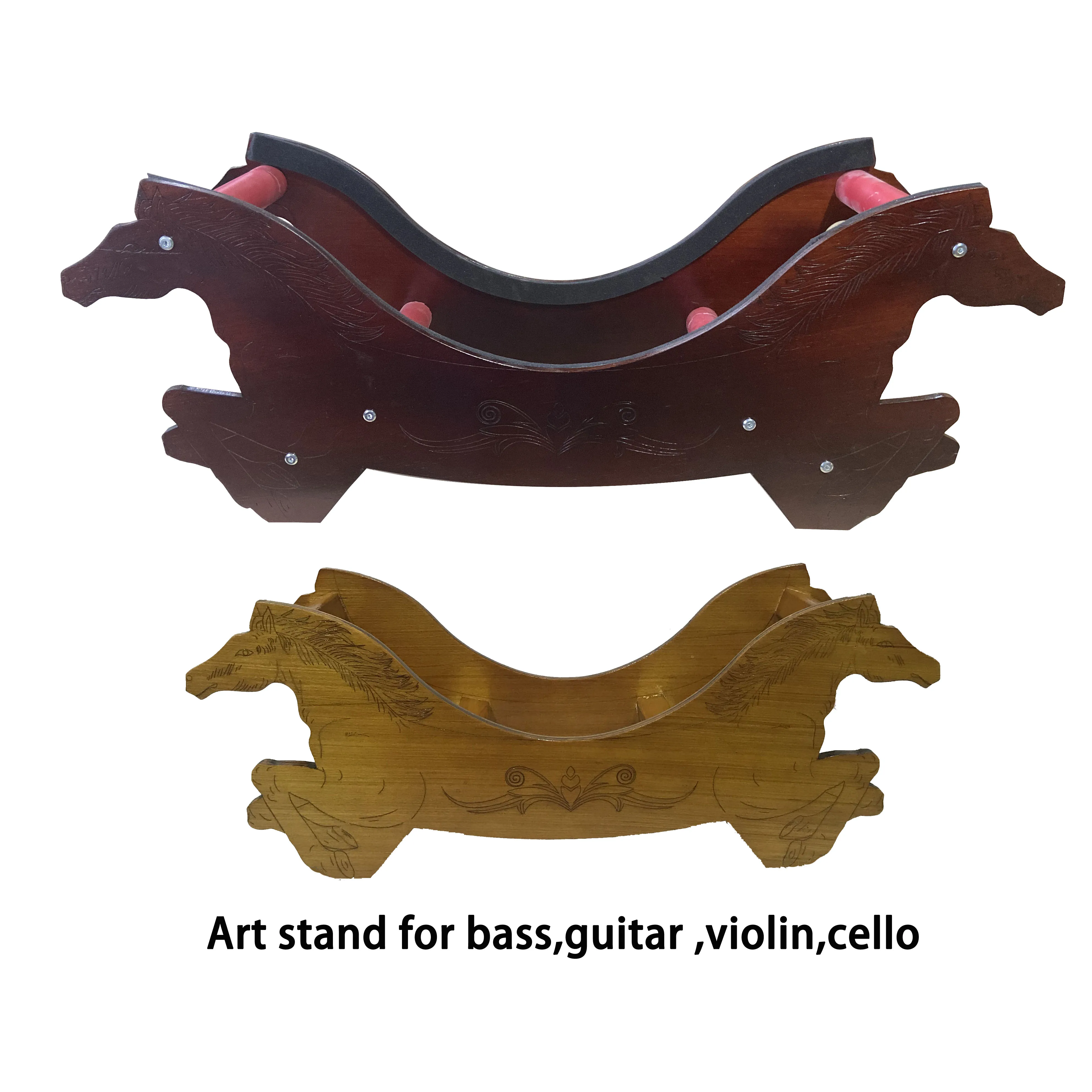 

Double Bass Horse Holder, Solid Wood Accessories, Artist Stand Holder, Cello Holder