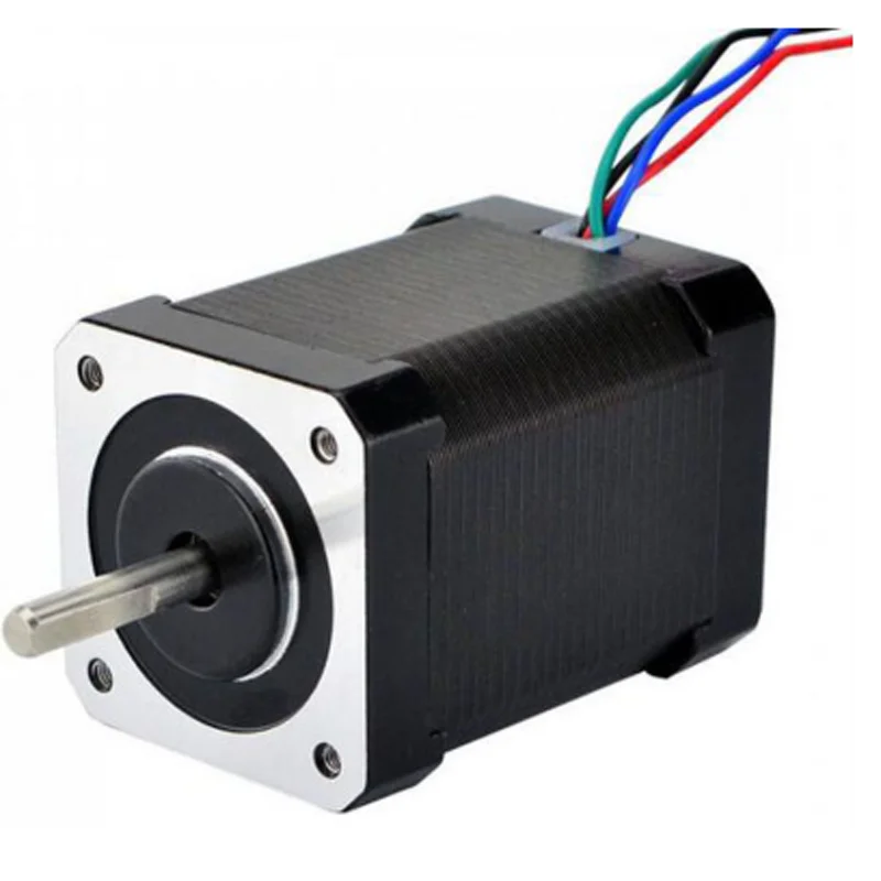 

Nema 17 Bipolar 1.8deg 65Ncm (92oz.in) 2.1A 3.36V 4-lead Nema17 Motor 42BYGH Stepper for 3D Printer CNC XYZ Motor