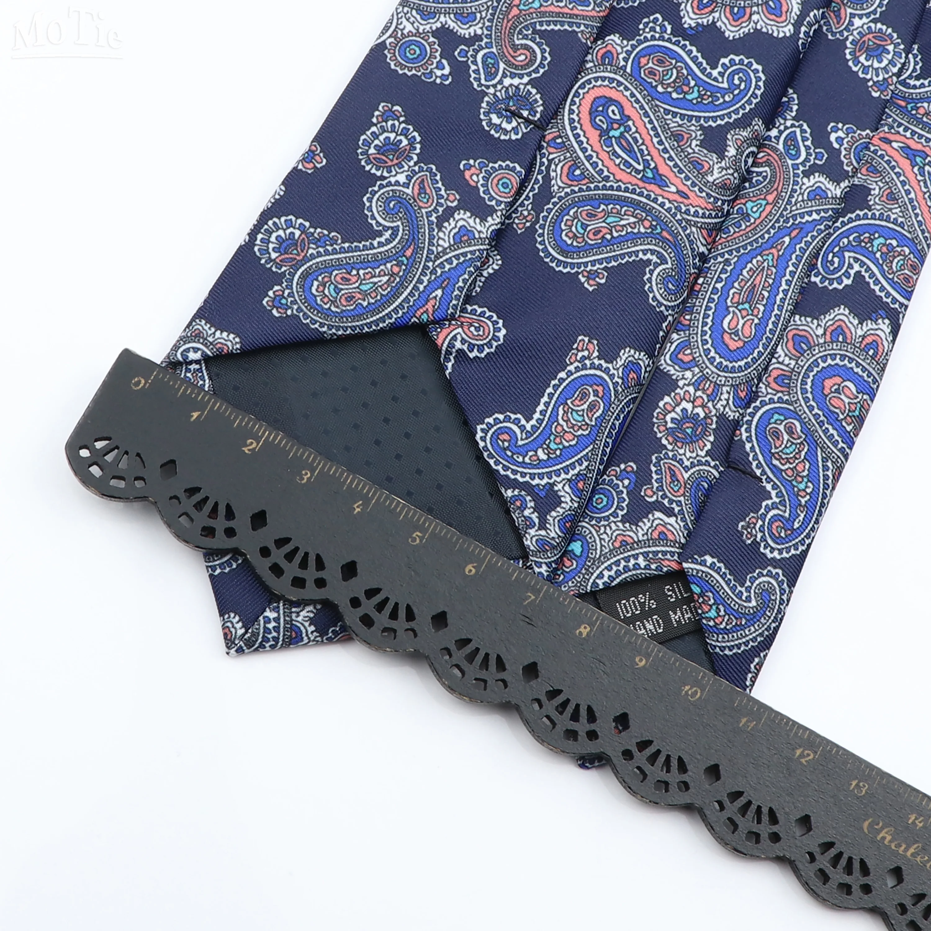 Nouveauté Cravates Formelles pour Hommes, 7cm Doux, Paisley Floral Dots Business Wedding Neck aught Gravatas 03/Wear Accessoire Cadeau