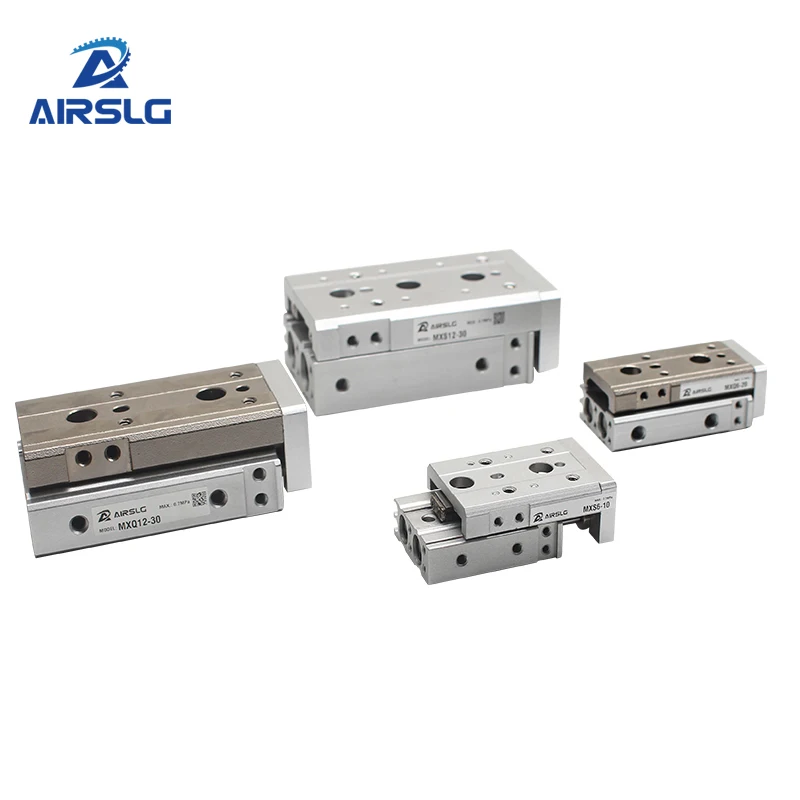 MSX16 linear slide guide rod cylinder MXS16-10 MXS16-20 MXS16-30 MXS16-40 SMC Type dual rod Rail air pneumatic slide cylinder