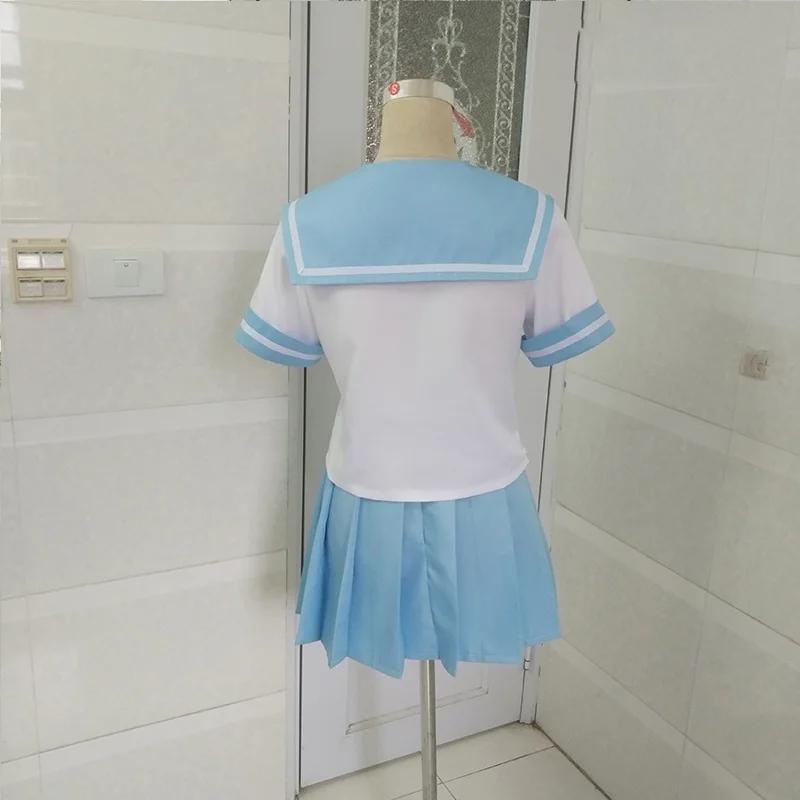 Anime Rena Ryugu School uniforms Cosplay Costume Customized