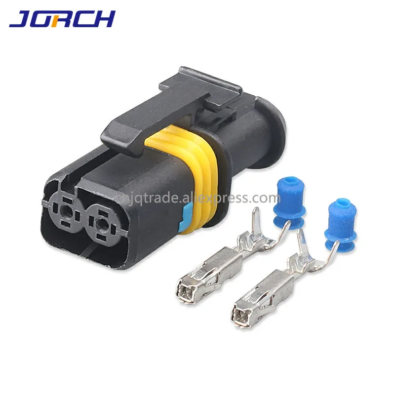 5 sets 2 Pin Lear Female Electrical Sealed Automotive Car DJ7028A-1.5-21 Connector Plug 18286000002