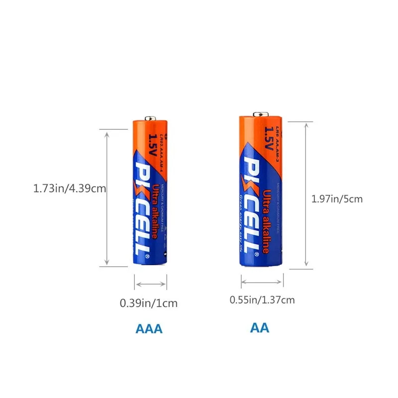 8pcs AAA Batteries LR03 E92 EN92 AM4 UM-4 MN2400 and 8 x AA E91 AM3 MN1500 LR6 Superior R03P UM4 R6P UM3 MN1500 E91