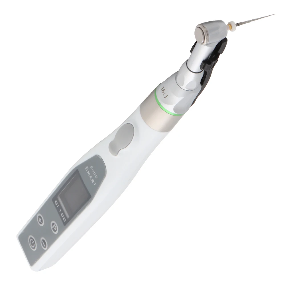 

Dental Endo Motor Root Canal Endodontic​s Treatment With 16:1 Contra Angle Push Wireless Rechargealbe