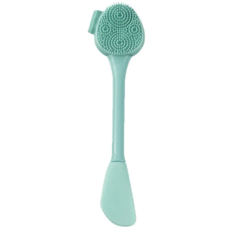 Facial Cleansing Brush Scrubbers Food Grade Silicone Manual Dual Face Wash BrushIdeal For Deep Pore Exfoliation Wash Makeup