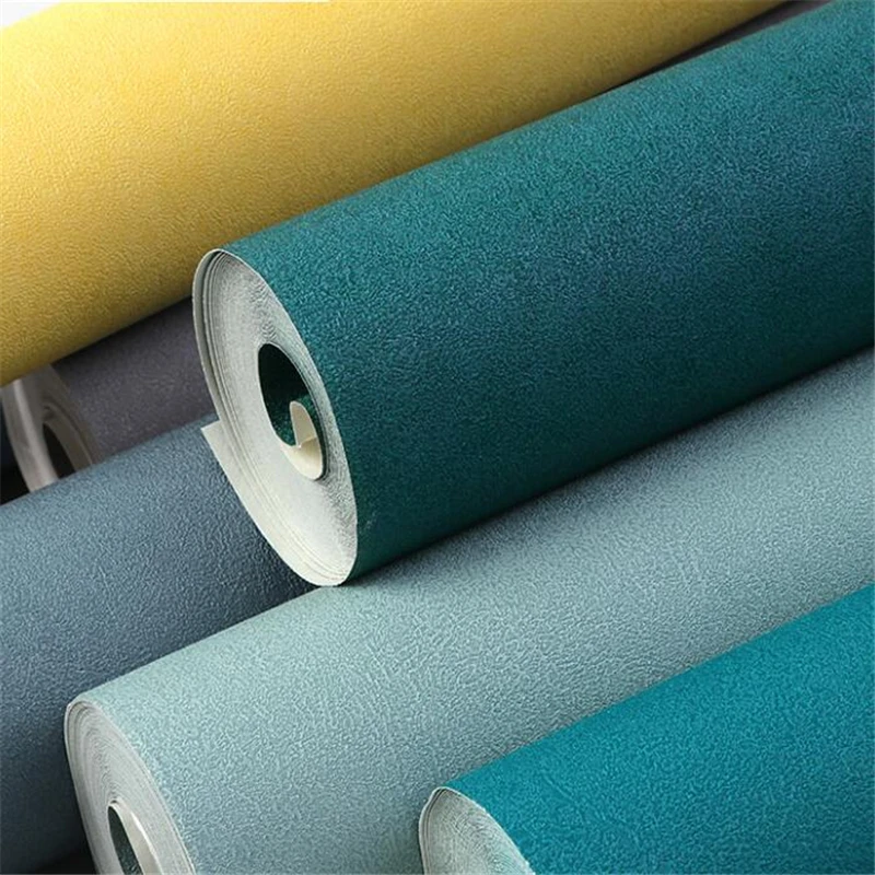 

Wellyu Diatom mud plain gray malachite green wallpaper living room bedroom background wall net red modern minimalist home обои