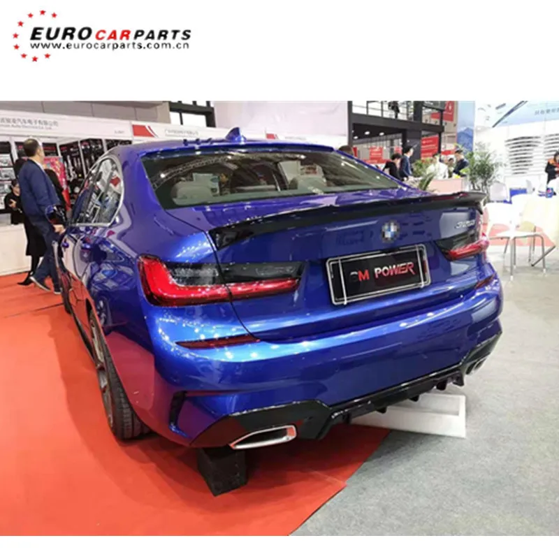 3S G20 AC style body kit fiber glass or matte rear wing with roof spoiler pp material with factory price body kits for car