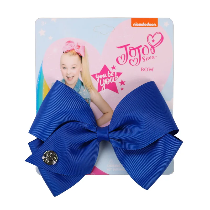 35 colors  5inch Bows Hair Clip headwear Hair Bow for baby Kids girls Handmade Ribbon bowknot Fashion Hair Accessories