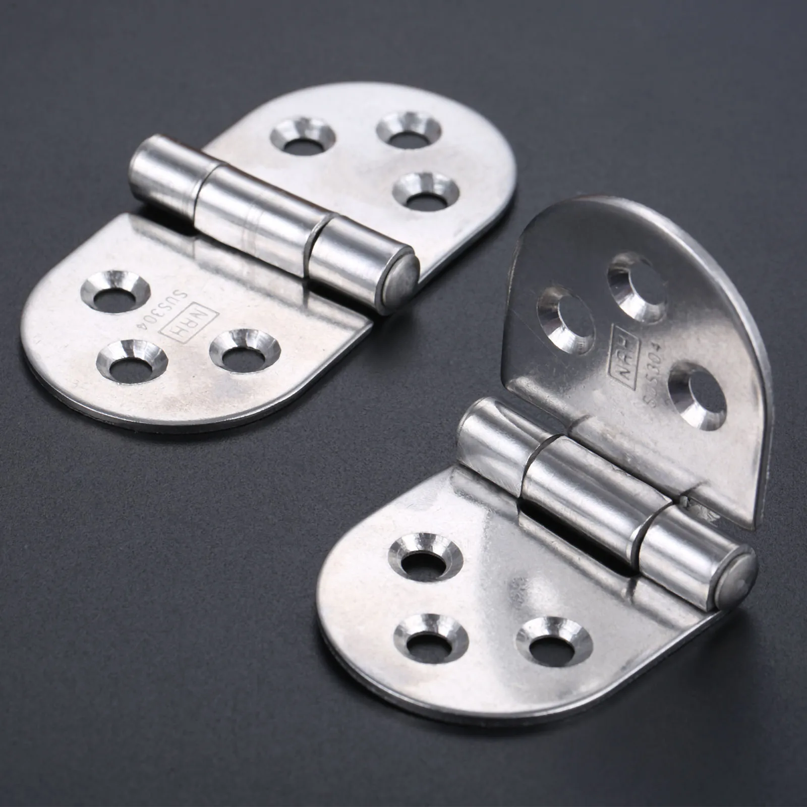Cabinet Hinge Stainless Steel Electric Box T-Strap Heavy Shed Gate Door Hinge For Marine Boat Window Furniture Hardware 80x40mm