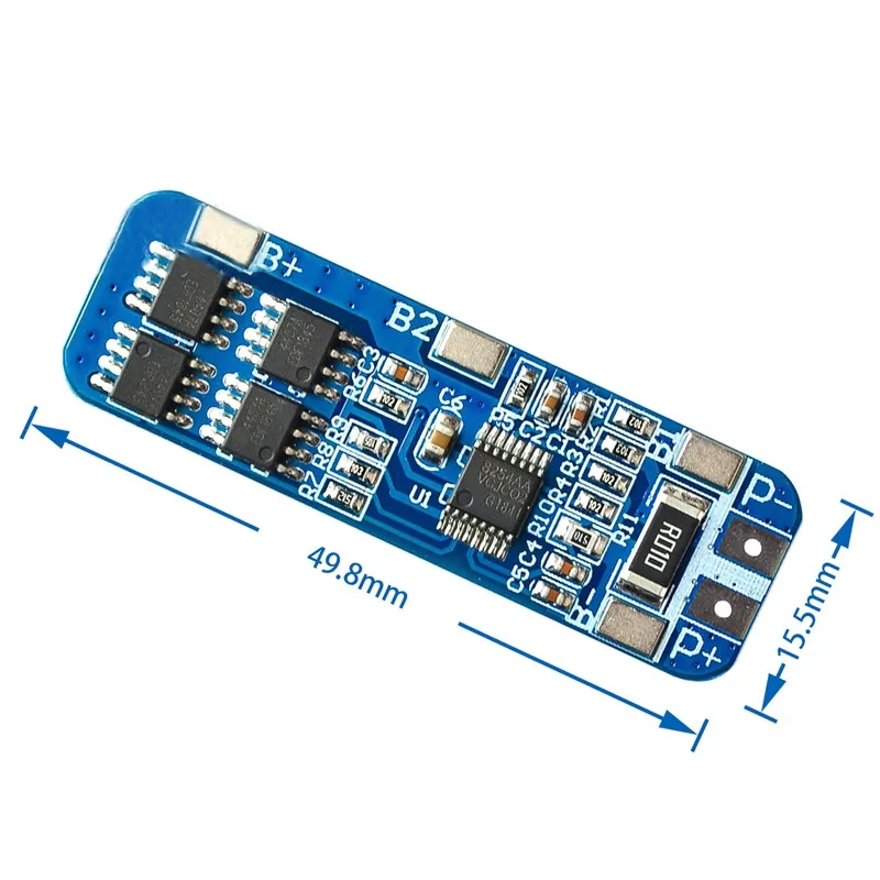 

3S 10A 12V Lithium Battery Charger Protection Board Module for 3pcs 18650 Li-ion Battery Cell Charging BMS 10.8V 11.1V 12.6V