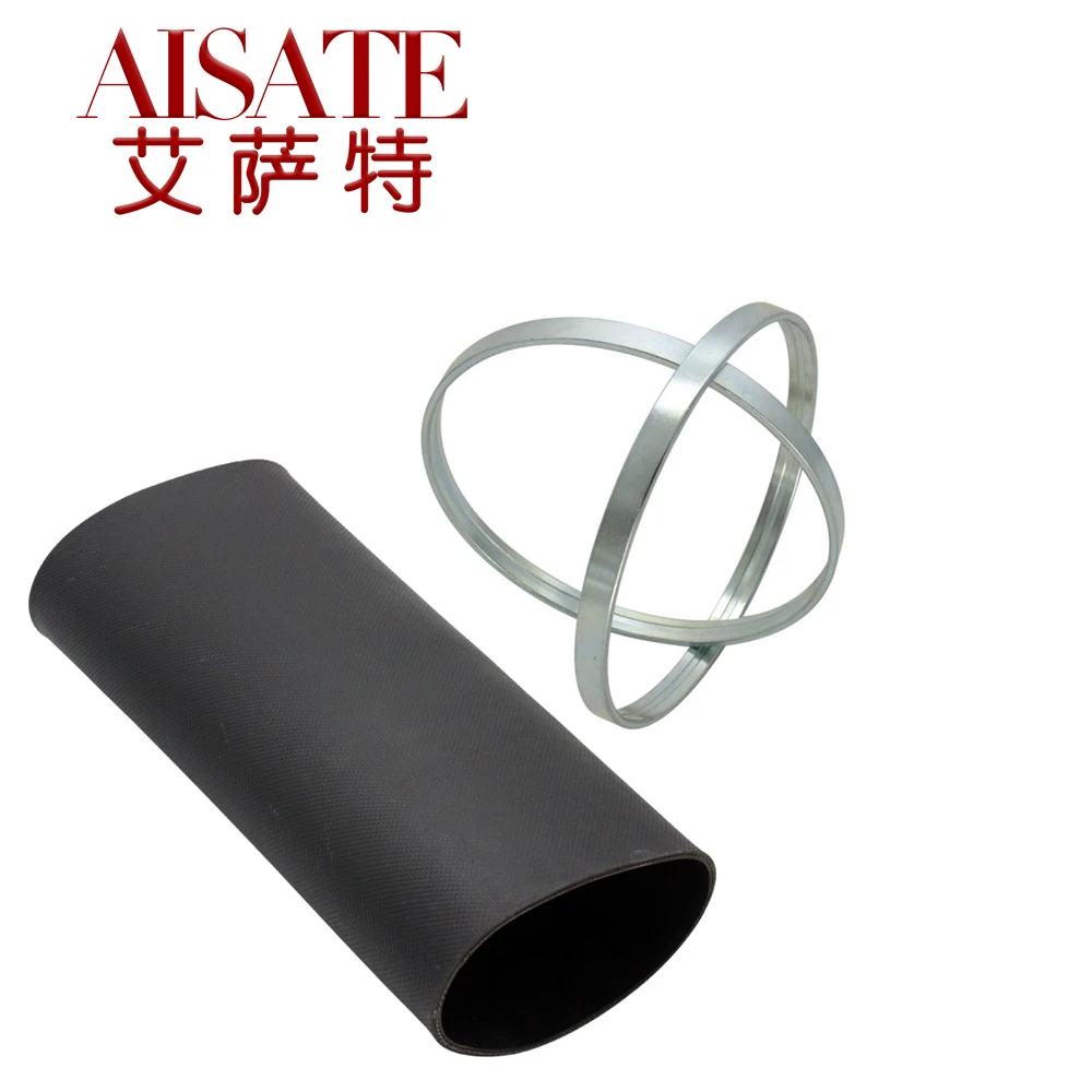 Rear Rubber Sleeve with rings Pillows For Mercedes W211 Air Suspension Repair Kit Bladder 2113200925 2113200725 211320082