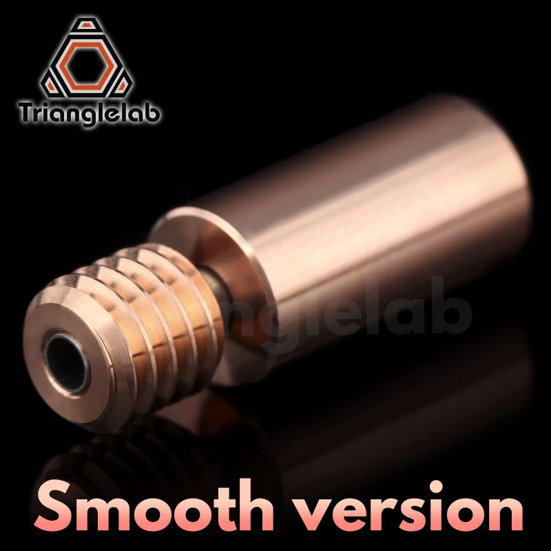 Trianglelab Bi-Metal Heatbreak Bimetal Heat Break per V6 HOTEND Blocco riscaldatore per Prusa i3 MK3 Break 1.75MM Filamento liscio