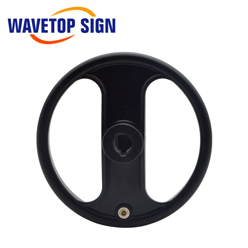 Solid HandwheelอลูมิเนียมหนาเสริมHand Crankเครื่องHandwheel
