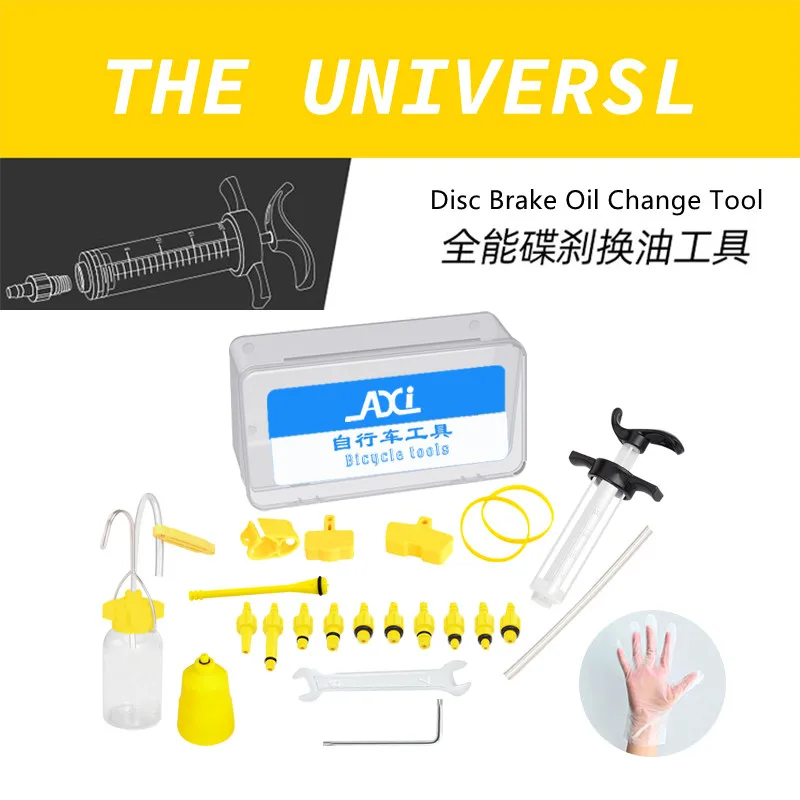 KIT de purge d'huile pour freins de vélo, outil de réparation de freins à disque hydrauliques, route MAGURA SRAM TEKTRO