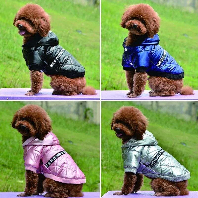 Clothes For Small Dogs Waterproof Dog Clothes Puppy Pet Jacket Winter Warm Vest Dog Coat Clothing For Chihuahua French Bulldog