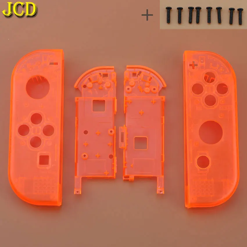 JCD ل نينتندو d التبديل NS الفرح كون استبدال الإسكان شل غطاء ل NX JoyCons حافظة/حقيبة ذراع التحكم بالألعاب